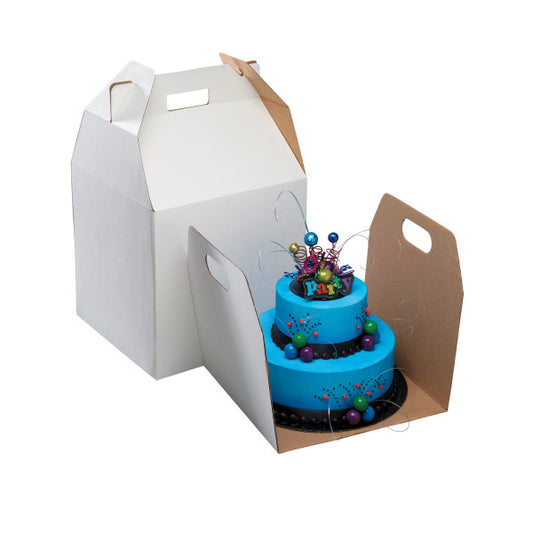 10x10x12 Cake Box with handle