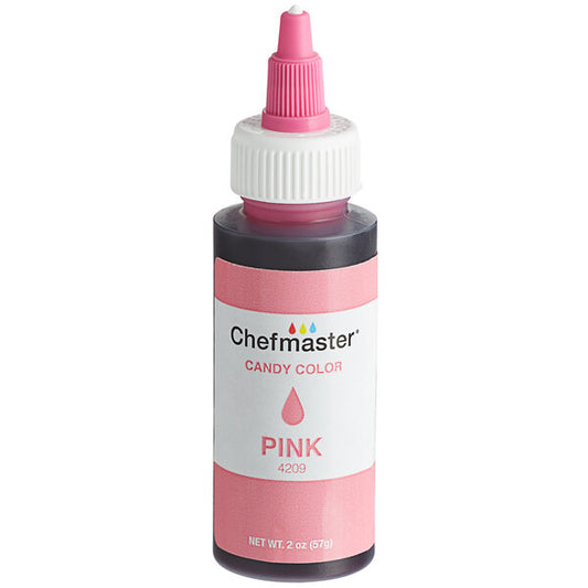 Pink Chefmaster Liquid Candy Color, 2 oz